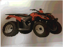 4130353 KYMCO MXU Quad