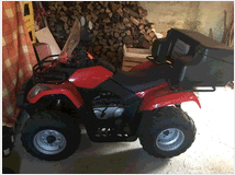 4130354 KYMCO MXU Quad