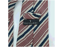 4818655 trussardi righe rosa/blu/bnc