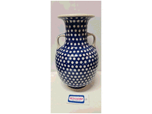 4954572 ceramica blu puntini