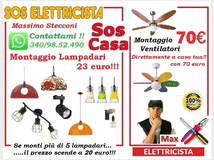 5197740 Installazione lampadario con