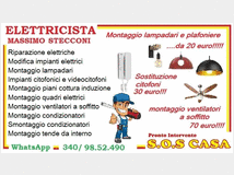 5200355 Montaggio lampadario San