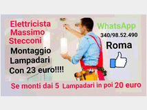 5205388 Montaggio lampadario Tiburtino