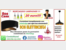 5261528 Montaggio lampadario e