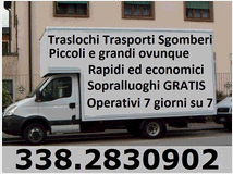 5264704 Traslochi trasporti sgomberi