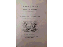 5289400 maccheroni poemetto giocoso