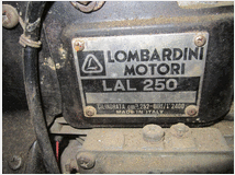 5323396 LOMBARDINI LAL 250CC