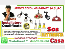 5323617 Montaggio assistenza lampadari