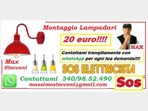 5329426 Installazione plafoniera led