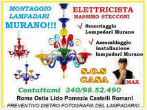 5346594 Montaggio lampadario e