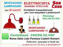 5346597 Montaggio lampadario e