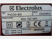 5348423 Electrolux pico-BG per