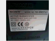 5349254 Sony 95 Watt