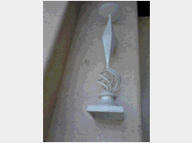 5349299 Candelabro bianco, 