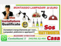 5353942 Montaggio lampadari semplici