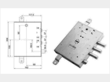 5355118 Mottura per porta