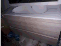 5358819 bagno sospeso 100cm