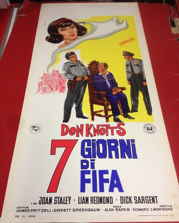 5213741 7 Giorni di fifa 1966 locandina