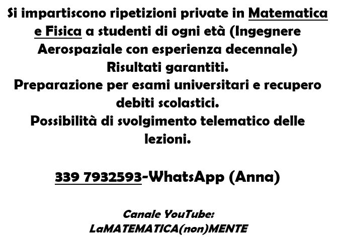 4999789  aiuto per lezioni dimatematica