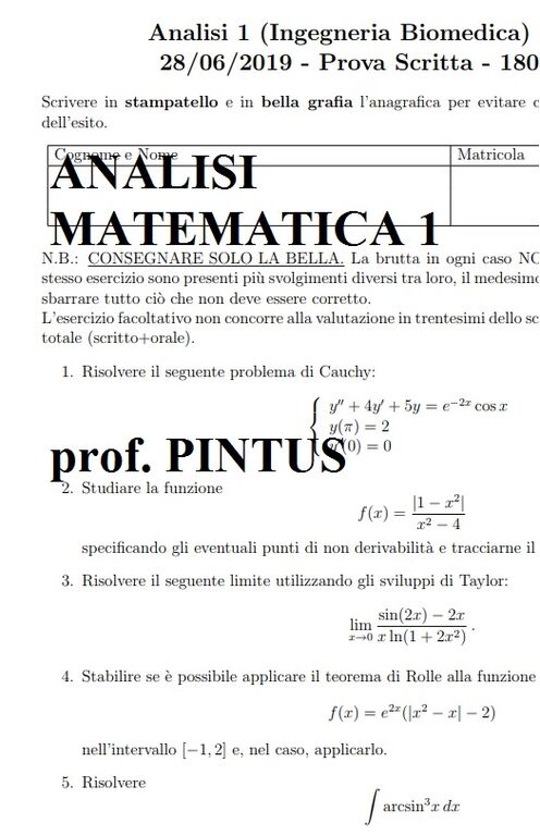 5176426  aiuto per lezioni diANALISI