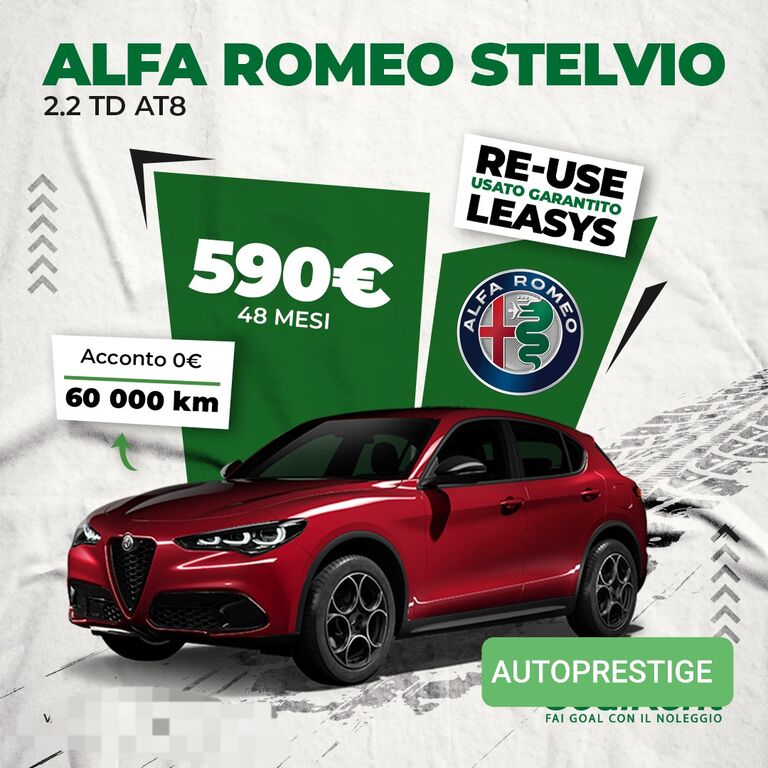 5317997  ALFA ROMEO STELVIO 2.2 TD AT8