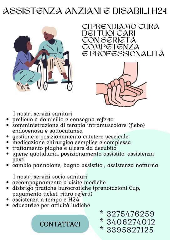 5349118 Assistenza anziani e disabili