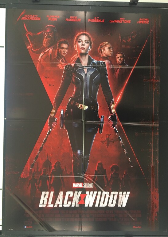 5310953 BLACK WIDOW Poster Cinema