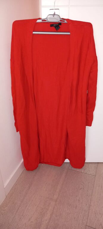 5282589 Cardigan colore rosso papavero