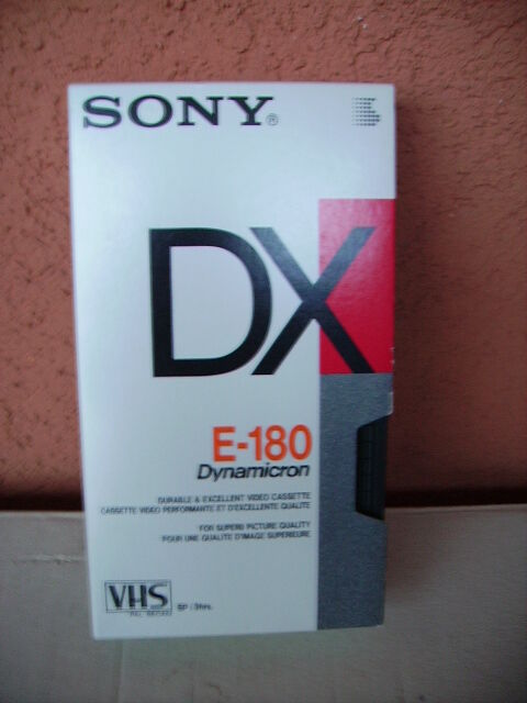 5115100 Cassette vhs  Sony 180