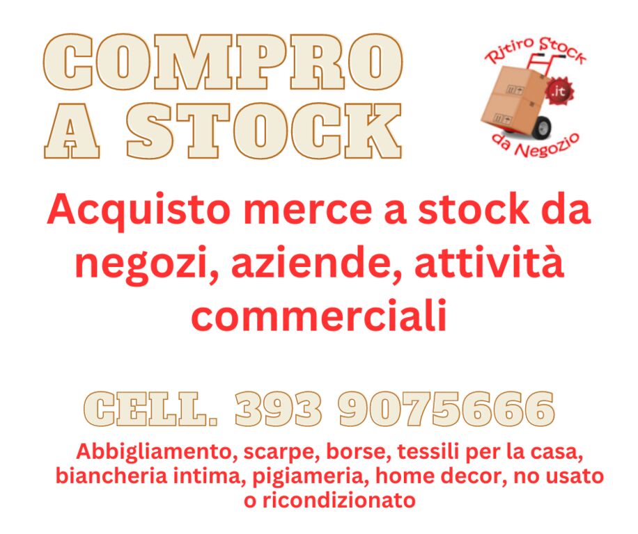 5173075 Compro a stock merce di vario