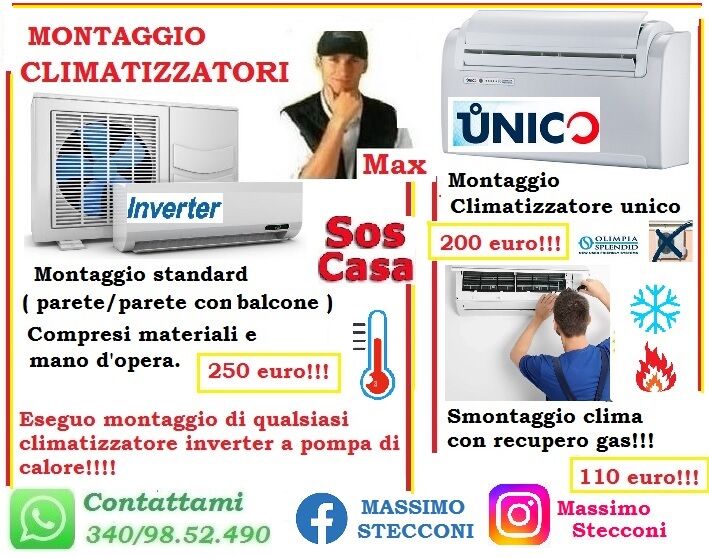 5116048 Condizionatore montaggio Ardea 