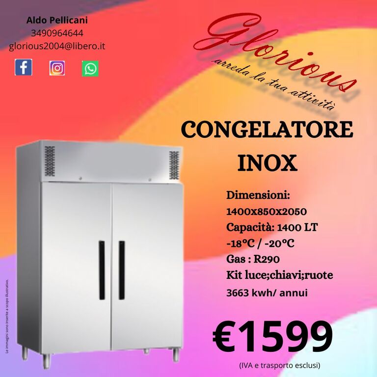 5358133 Congelatore INOX