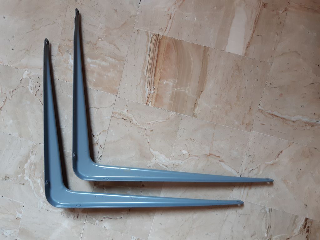 4058963 Coppia staffe supporti per