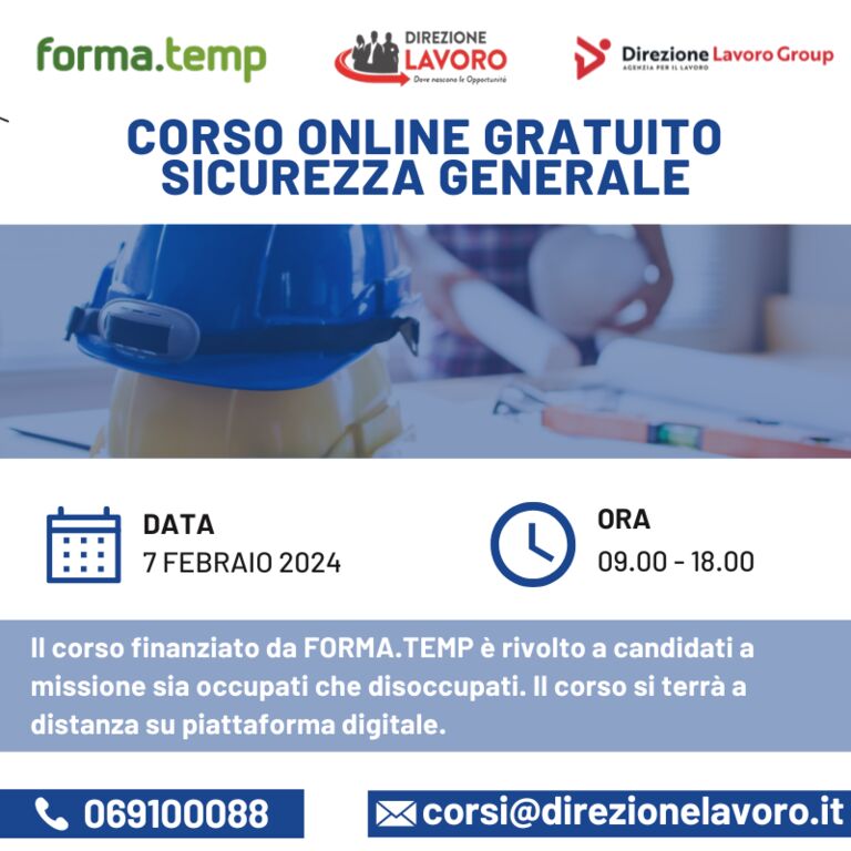 5239274  corsoCORSO GRATUITO ONLINE