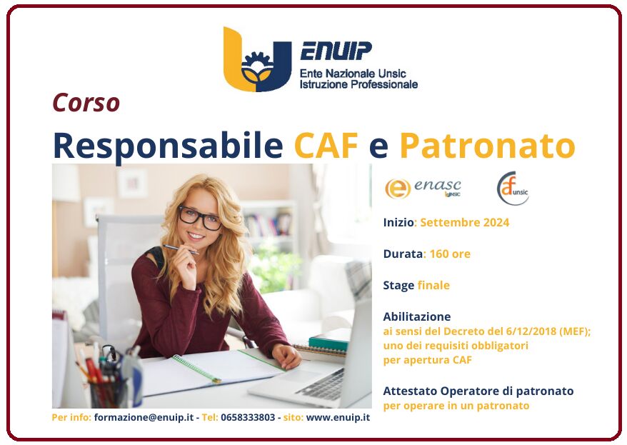 5319463  corsoCorso Responsabili CAF e