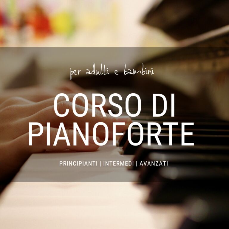 5324903  corso LEZIONI DI PIANOFORTE