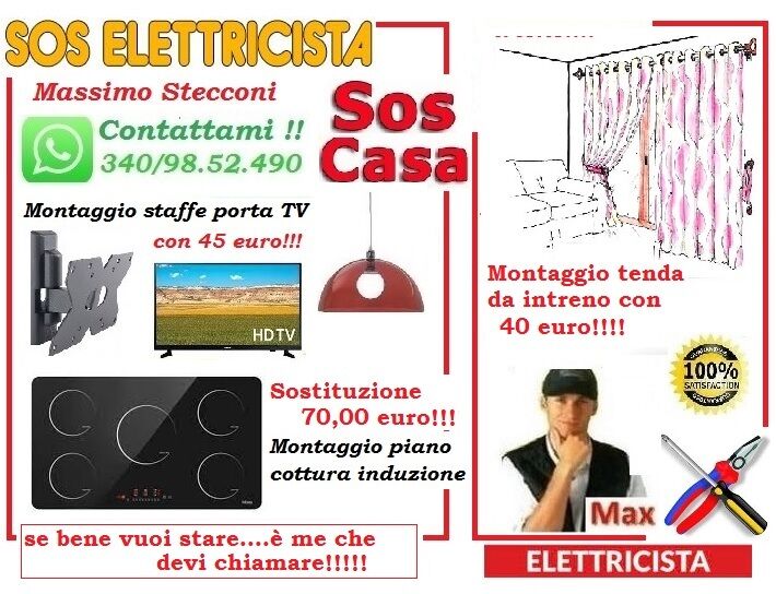 5130639 Elettricista lampadario San