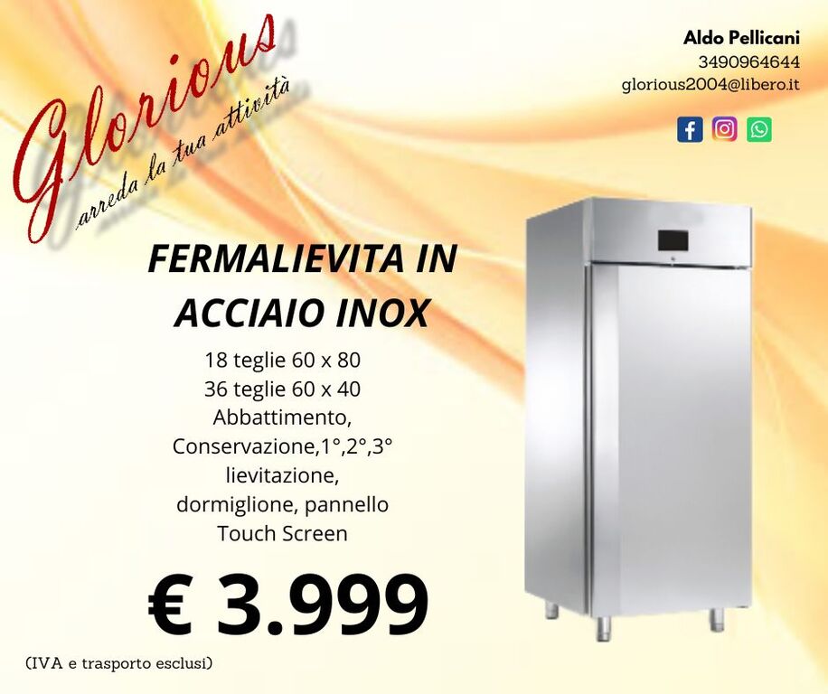 5358145 Fermalievita in acciaio inox