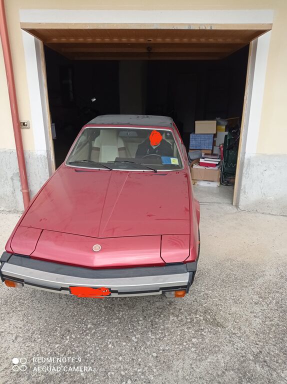 5279134  FIAT X1/9 2 serie FIVE SPEED