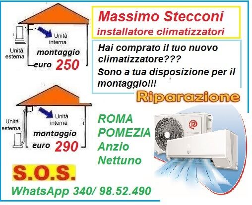 5348971  Installazione climatizzatore