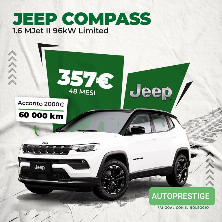 5293328  JEEP COMPASS 1.6MJet 96 KW