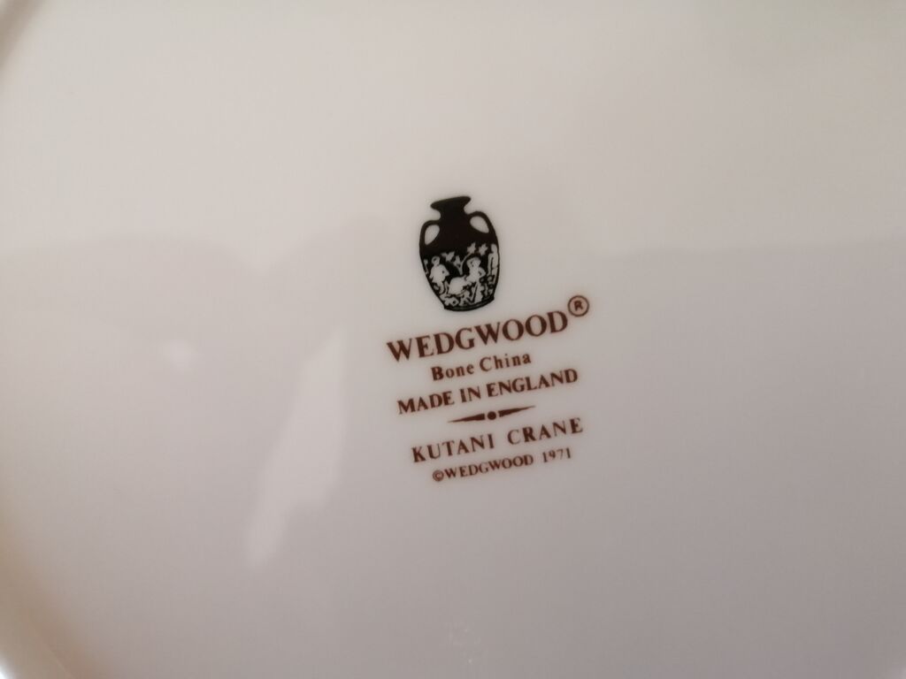 4596819 Kutani Crane Wedgwood servizio