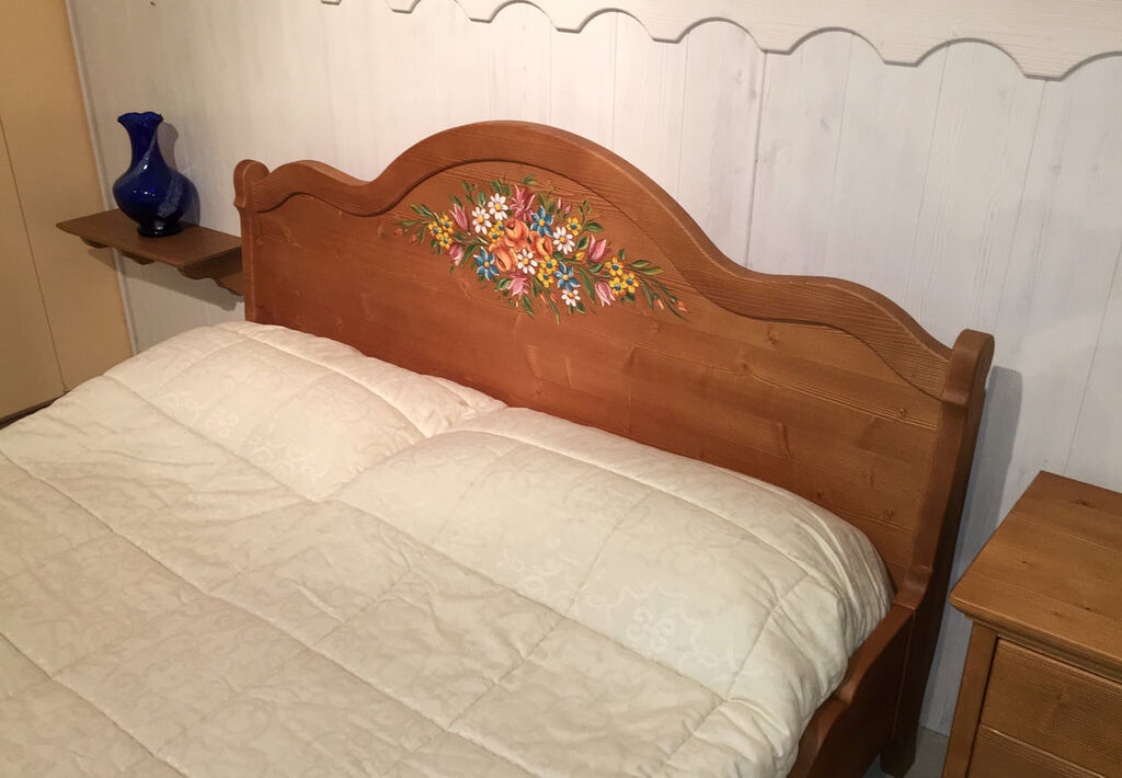 5350622 Letto matrimoniale abete