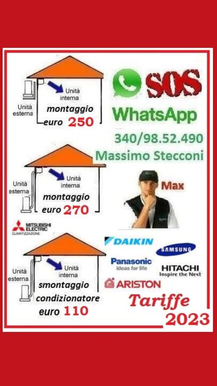 5232669  Montaggio condizionatore