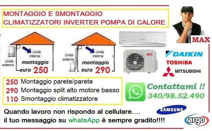 5326408  Montaggio condizionatore