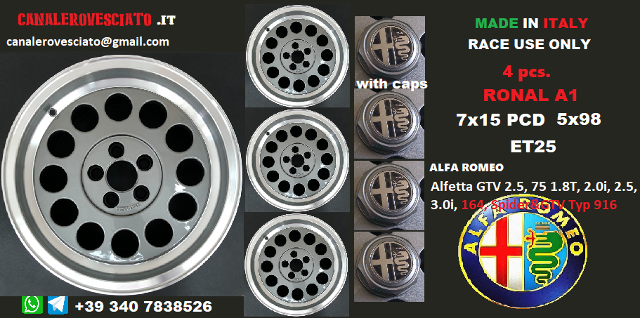 4629038  Pneumatici e Cerchi ALFA ROMEO