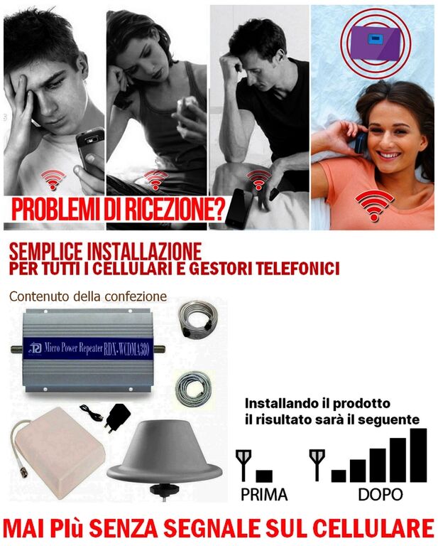 5302114 Potenzia Ricezione Amplificatore