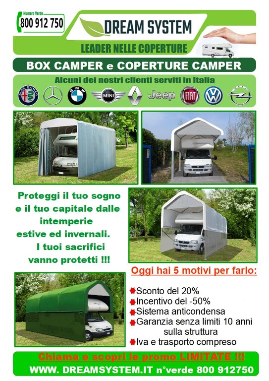 5334422 PROMO:BOX CAMPER-COPERTURE