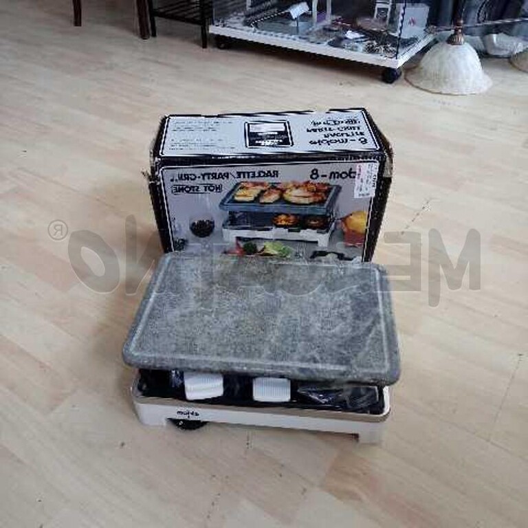 5053323 Raclette eldom-8 con pietra hot