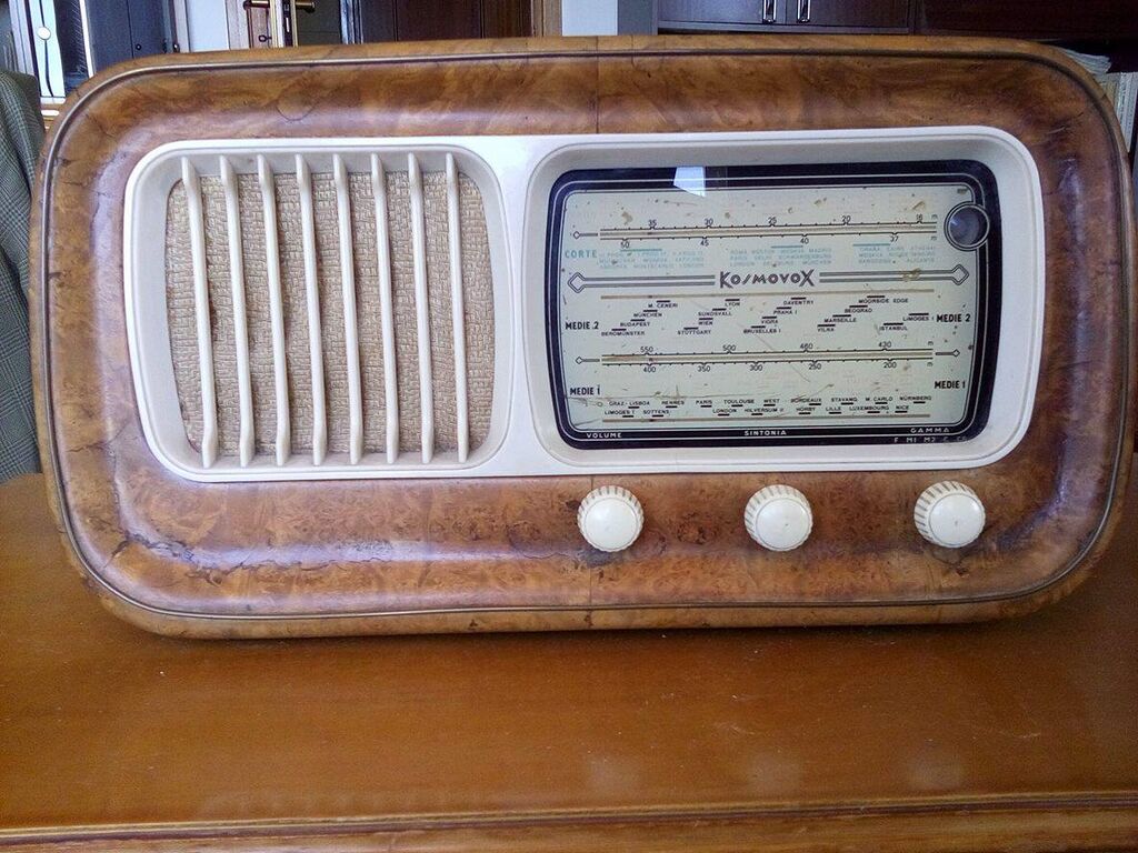 5348914 RADIO VINTAGE ANNI 50